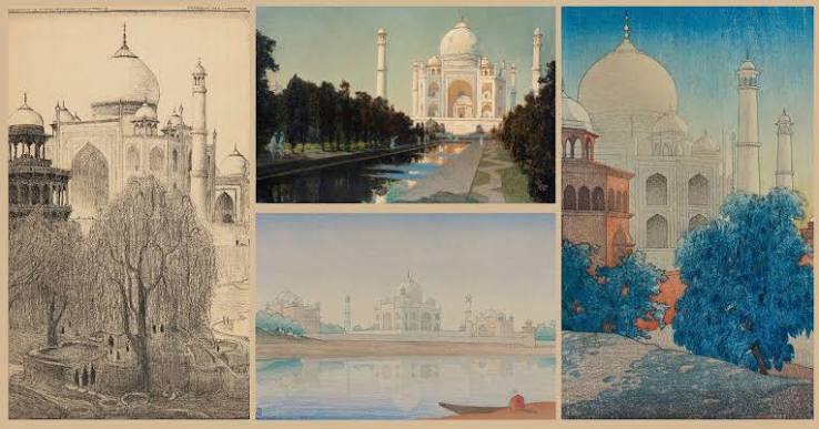 How two English artists, a century apart, saw the Taj Mahal and what it says about