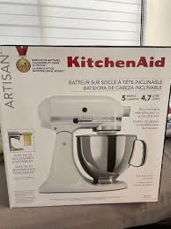 Find great deals on white kitchenaid at kohl's today! Kitchenaid Artisan 5 White Tv Home Appliances Kitchen Appliances Hand Stand Mixers On Carousell