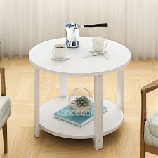 The modern coffee table has many roles. H15 Modern Concise Small Round Table Bedroom Coffee Table Living Room End Table Anti Skid Mini Side Table Steel Pipe Leg Teapoy Coffee Tables Aliexpress