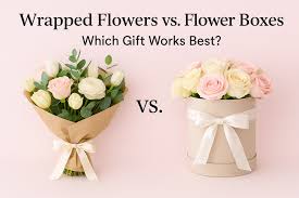 Wrapped Flowers vs. Flower Boxes | Everyday Flowers and Balloons Redwood  City