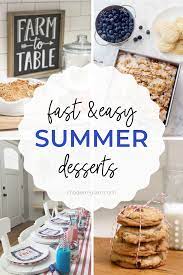 Let's finish this list of easy summer dessert recipes with a bang. Easy Summer Desserts For Parties Modern Glam