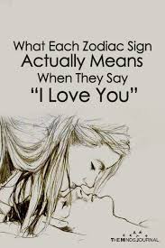 What Each Zodiac Sign Means When They Say I Love You Zodiac Signs Meaning I Love You Means Zodiac Sign Quiz