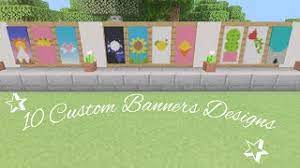 Apr 22, 2019 · special banner patterns (oxeye daisy, creeper skull, wither skeleton skull, enchanted golden apple) can now be crafted. 10 Custom Minecraft Banner Designs Youtube