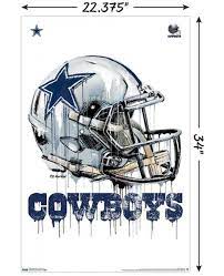 Shop for cowboys collectible, autographed, replica, mini helmets and more at nflshop.com. Dallas Cowboys Drip Helmet Logo Poster