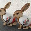 Wir liefern ihnen drei einfache anleitungen für die gestaltung niedlicher osterhasen aus papier, die sie allein. 1