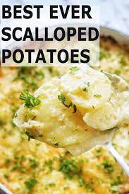 Best Ever Scalloped Potatoes Scalloped Potato Recipes Delicious Healthy Recipes Scalloped Potatoes Easy