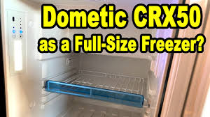 The best type of portable rv refrigerator. Test Dometic Crx50 As A Full Size Freezer 12v Compressor Fridge Test Youtube