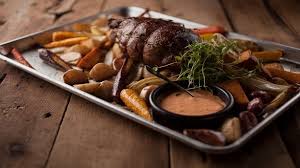 Recettes Signe M Tva Roti De Surlonge Et Legumes Grilles Tv Food Food Recipes