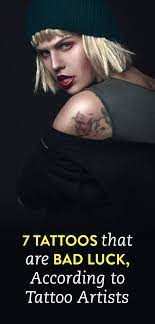 The smaller the tattoo, the less detail you will be able to get. 7 Tattoos That Are Believed To Be Bad Luck According To Tattoo Artists 7 Tattoo Luck Tattoo Tattoo Artists