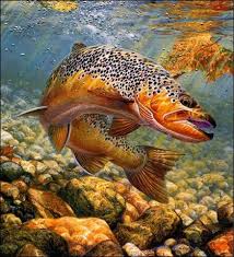 To find the right artwork, look for a style that speaks to you. N Y C Reservoir Fishing Fishing Art By Sussino Trout Art Fish Art Fish