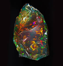 The World S Rarest Opal Part 1 Black Opal Direct Stones And Crystals Crystals Minerals Minerals And Gemstones