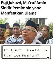 Ma'ruf amin soal meme seperti sinterklas: Pak Maruf Amin Indonesia