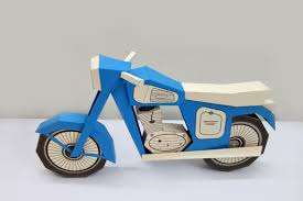Download Diy Vintage Bike 3d Papercraft By Paper Amaze Thehungryjpeg Com