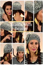 Berets Hairstyles Long Hair Short Hair Meduim Hair Hairstyle With Beanie Beanie Hairstyle Bea Winter Hat Hairstyles Braids And Hats Beanie Hairstyles