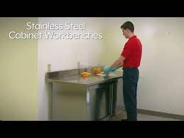 Uline stocks a wide selection of compartment boxes, steel compartment boxes and parts boxes. Enclosed Stainless Steel Cabinet Work Table In Stock Uline