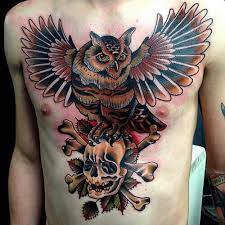 110 Best Owl Tattoos Ideas With Images Owl Tattoo Tattoos Chest Piece Tattoos