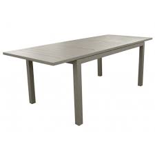 Table de jardin aluminium : Table De Jardin Extensible Turin 172x232 Ou 224x301cm Aluminium Oceo