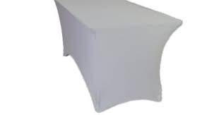 Https Cdn11 Bigcommerce Com S F6l7qqp Images Stencil Size Products 531 7939 6ft Rectangular Spandex Tablecloth Silver 20199 07045 1556576778 Jpg C 2 Imbypass On Table Covers Table Overlays Cover