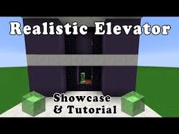 How to build a redstone elevator in minecraft. Realistic Piston Elevator Showcase Tutorial Youtube Minecraft Elevator Minecraft Tutorial Tutorial