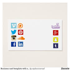 These social media business cards make it easy for you to share your social media contact information with anyone. Pin On Business Cards Social Media