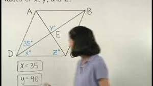 To find the area of the shaded quadrilateral, we need to subtract the hence as the point f is below the midpoint of ab, the perpendicular from f to the base will be have a length that lets now plug in each of the 5 numbers in the below equation: Properties Of A Rhombus Mathhelp Com Geometry Help Youtube