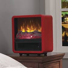 Electric Space Heater Retro Mid Century Fireplace Fire Display Portable Tabletop Home Garden Home Improvement Fire Sense Patio Heater Space Heater Heater