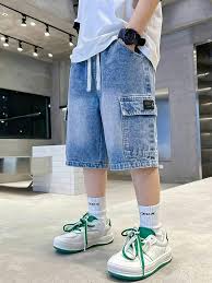 Pantalones cortos de mezclilla para niño