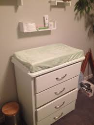 Hacked Literally Tall Boy Dresser Turned Into Change Table Changing Table Dresser Changing Table Baby Dresser