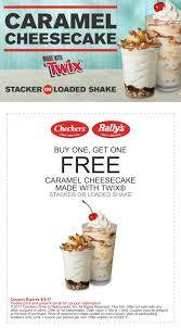 Pinned March 21st Second Caramel Cheesecake Shake Free At Checkers Rallys Restaurants Thecouponsapp Caramel Cheesecake Shopping Coupons Coupon Apps