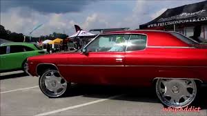 Whipaddict 72 Chevy Caprice Candy Red On Davin 26s Streetwhipz Car Show Youtube