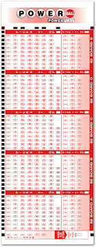 Eastern time, at universal studios in orl. Powerball