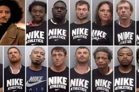 Sheriff Made Inmates Wear Nike In Mugshots To Mock Colin Kaepernick Ad Mug Shots Inmates Nike Shirts