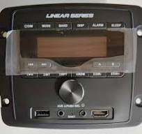 Linear Series RV3000 AM FM Bluetooth Multimedia Receiver Deckless Wall  Mount RV