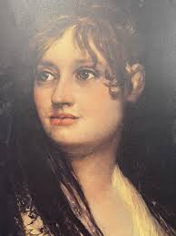 Dona Isabel Cobos de Porcel by Goya Vintage Print 1967s