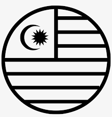 Horizontal abstract grunge brushed flag of malaysia on transparent grid. Malaysia Flag Comments Oil Lamp Black And White Png Image Transparent Png Free Download On Seekpng