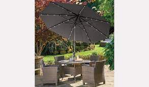 Tick that odd job off your list with our excellent diy range. 3m Wind Up Auto Tilt Parasol With Led Solar Lights Kettler Official Site