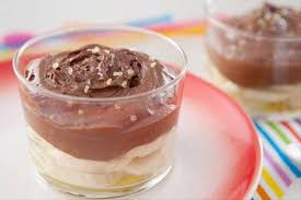 Recette De Verrine De Mousse Chocolat Banane Sucre Petillant Cookeo Recette Recette Verrine Gateau Kinder Delice