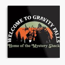 The series ran from june 15, 2012, to february 15, 2016. Gravity Falls Portal Wall Art Redbubble