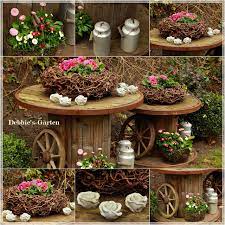 Wie dekoriere ich mein badezimmer? Gartenbilder 2018 Debbie S Garten De Kabeltrommel Gartengestaltung Ideen Trommel