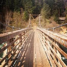 Swinging Bridge In Spokane S Riverside State Park State Parks Spokane Outdoors Adventure