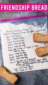 Friendship Bread Recipe Sweet Sourdough In 2020 Amish Friendship Bread Starter Recipes Friendship Bread Friendship Bread Starter
