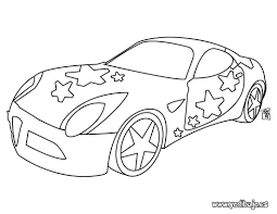 Dibujo Coche Para Colorear