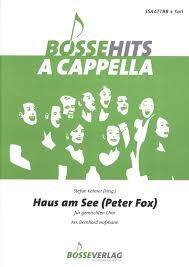 Peter fox & cold steel haus am see. Haus Am See Fur Gemischten Chor From Peter Fox Buy Now In The Stretta Sheet Music Shop