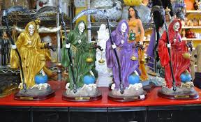Seven metal stones (it is ideal to attract abundance, money and prosperity) honey. Growing Devotion To Santa Muerte In U S And Abroad