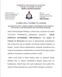Ala bizikrillahi tatmainnal quloob with english. Watetezitv Polisi Dsm Yakiri Kumshikilia Askofu Facebook