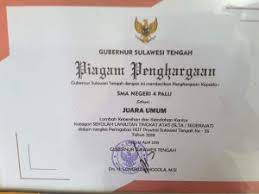 Check spelling or type a new query. Sma Negeri 4 Palu Terima Penghargaan Juara Umum Lomba Kebersihan Tingkat Provinsi Sultengmembangun Com