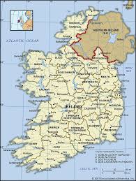Από την 1η ιανουαρίου 2007. Ireland Map Flag Capital Facts Britannica