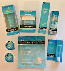 8 Neutrogena Hydro Boost Items 2 Gel Creams Serum Eye Booster 3 Masks Gel Cream Neutrogena Hydro Boost Neutrogena