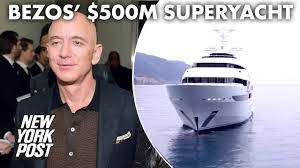 He is also adding a second, support yacht that has its own helipad. Jeff Bezos Buys 500m Superyacht Amid Luxury Industry Boom New York Post Youtube