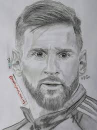 Messi scored the lone goal for the albiceleste on a free kick before chile equalised through eduardo vargas. Lionel Messi Portrait Von Martin Jonas Lionel Messi Messi Portrait